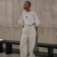 Not Denim, Not Satin&mdash;This Is the Elegant Trouser Trend Chic Women Will Be Wearing on Repeat This Summer