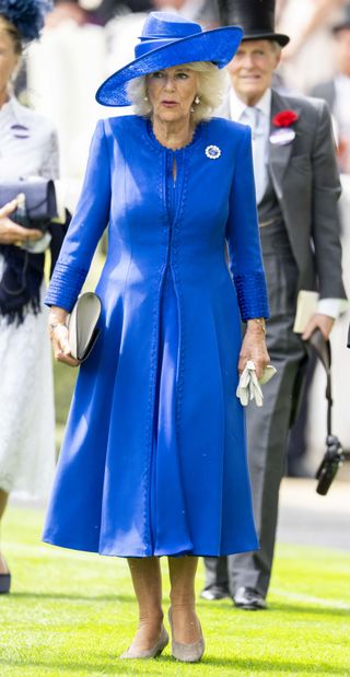 Queen Camilla at Royal Ascot 2024