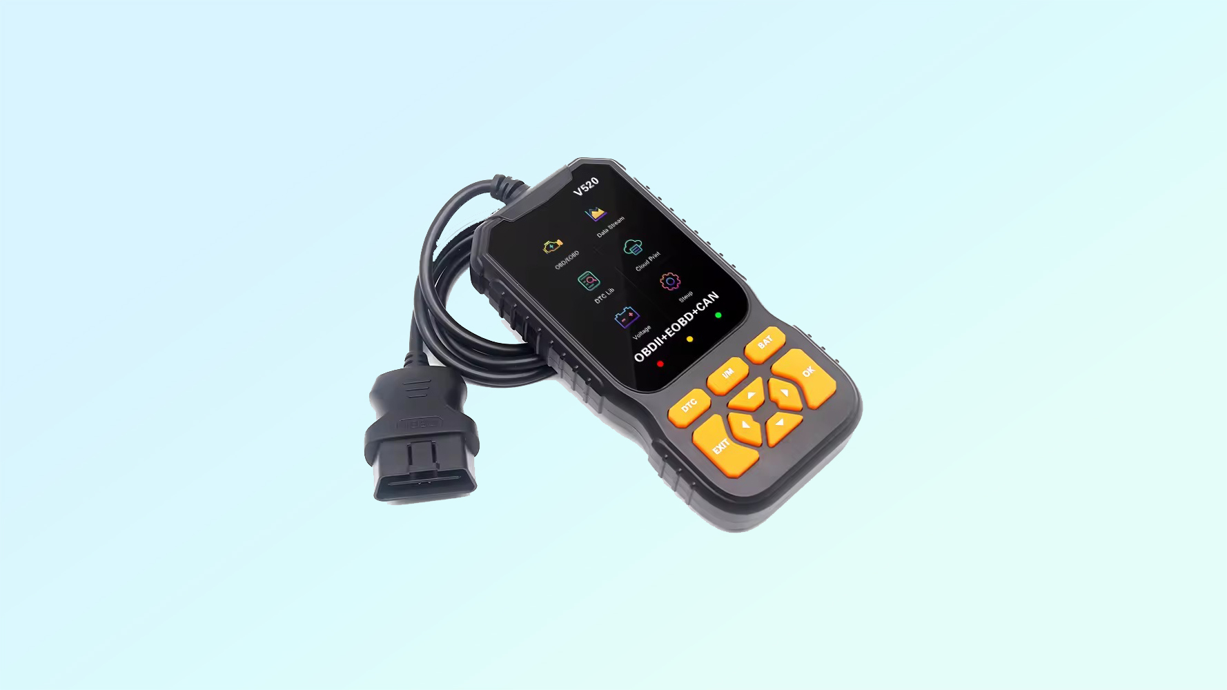 Bozfnuq v520 professional obd-2 scanner