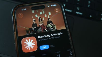 The Claude by Anthropic app on a smartphone
