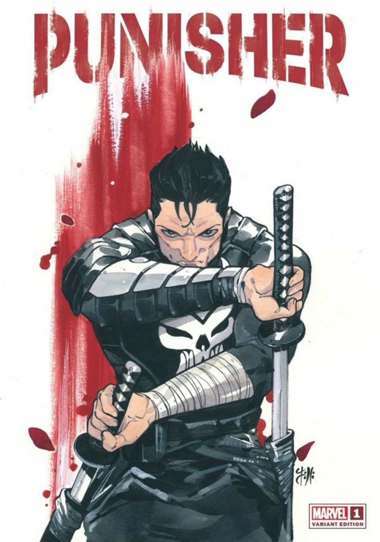 Punisher #1 variant cover