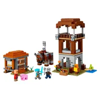 The Pillager Outpost and Ravager | View at Lego-Price: - Ages: - Pieces: - Minifigures: - Item Number: 