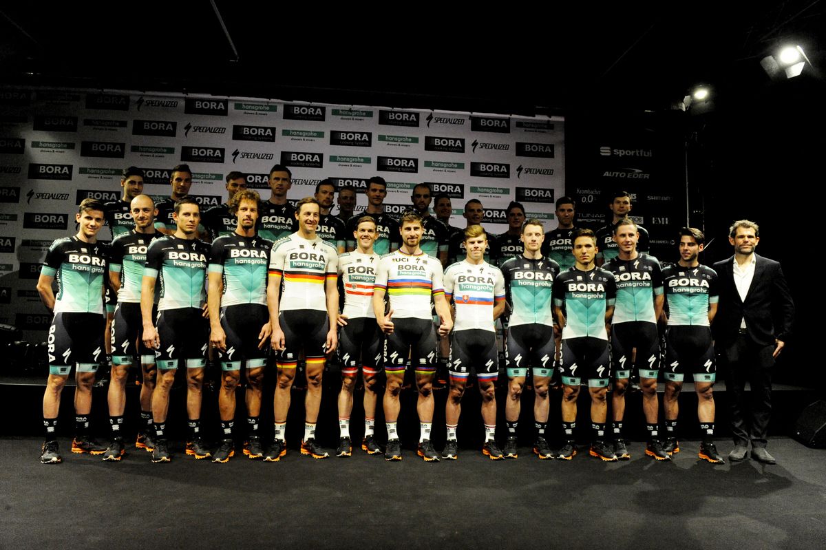 The 2018 Bora-Hansgrohe team
