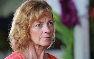 'Tropical storms stopped filming!' Brittas Empire actress Pippa Haywood on guesting in Death in Paradise