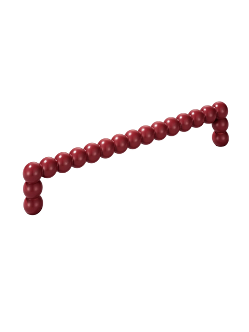Bobbin Cabinet Pull Handle | Burgundy Handle