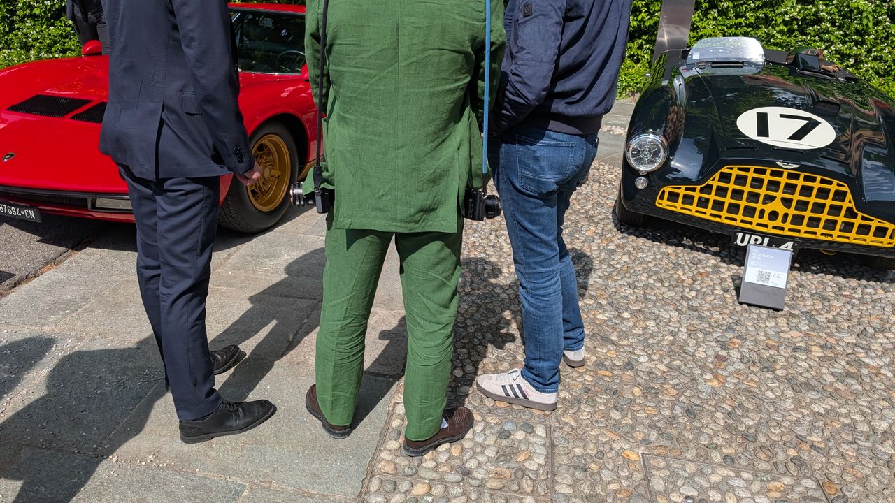 Concorso d&rsquo;Eleganza Villa d&rsquo;Este 2025, with the 1952 Aston Martin DB 3/5 at right