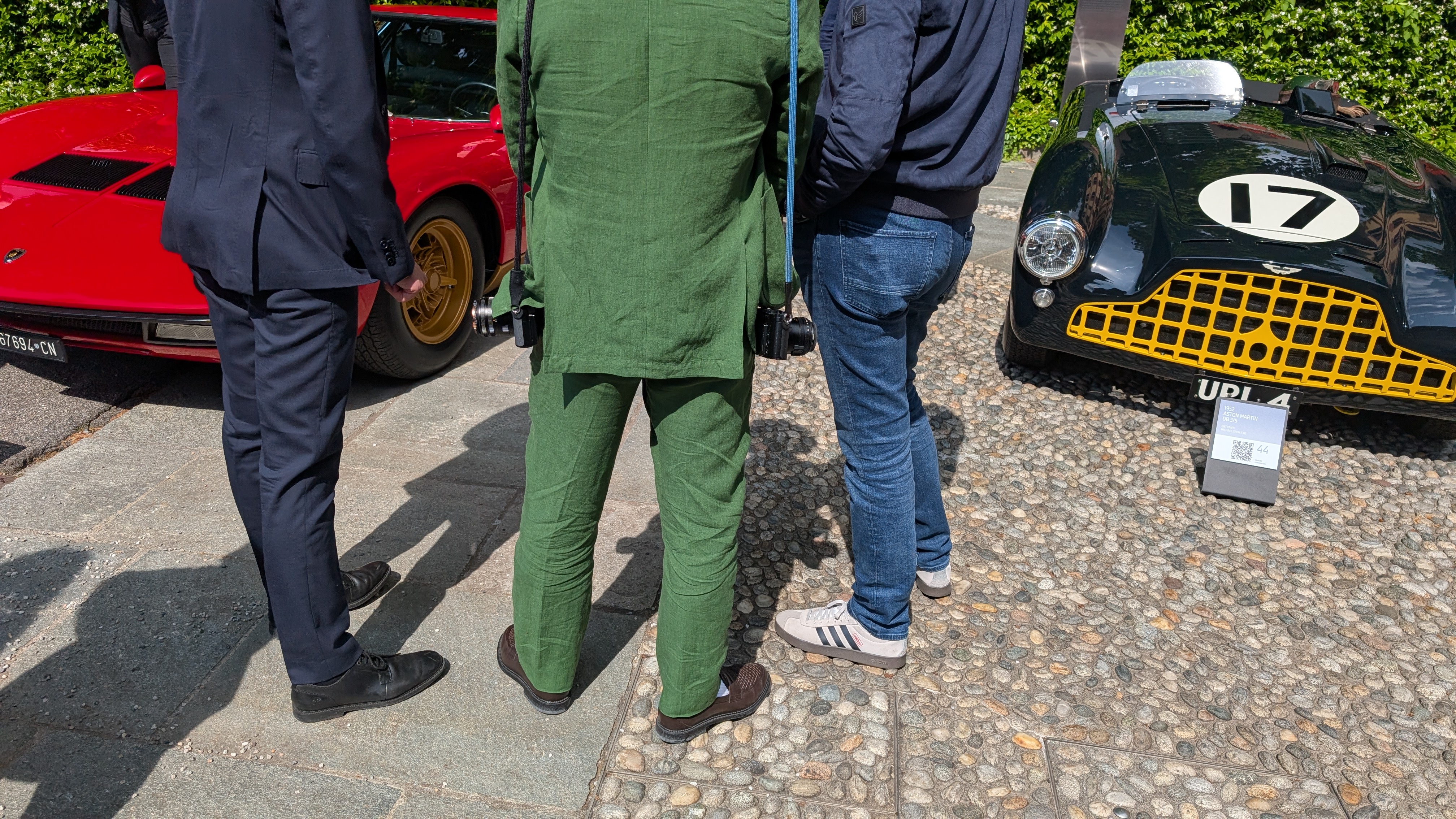 Concorso d’Eleganza Villa d’Este 2025, with the 1952 Aston Martin DB 3/5 at right
