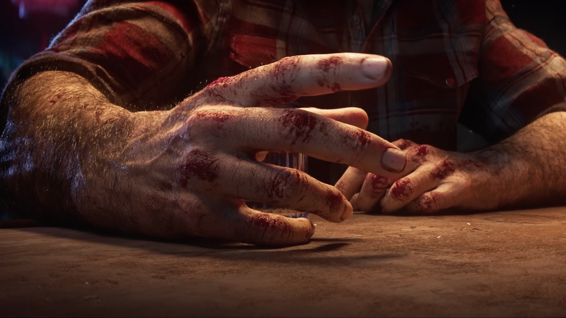A close up of Wolverine's hands