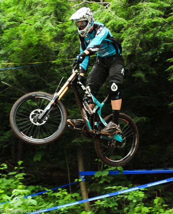 Shaun O'Connor showing some style in the air