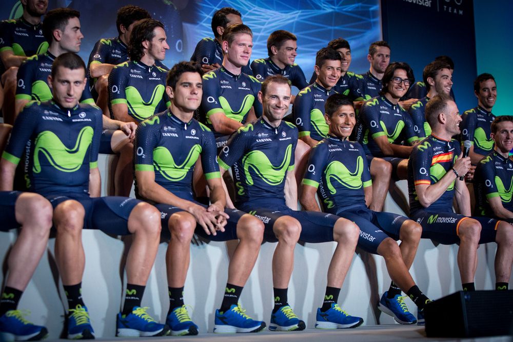There were lots of smiles as Movistar revealed their goals for 2017
