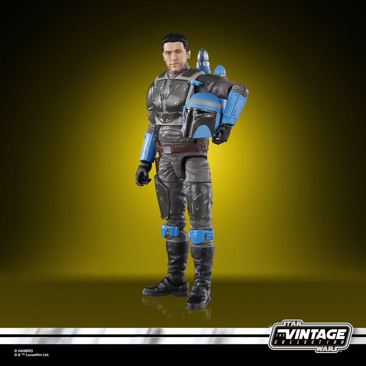 Axe Woves action figure on a yellow and black background