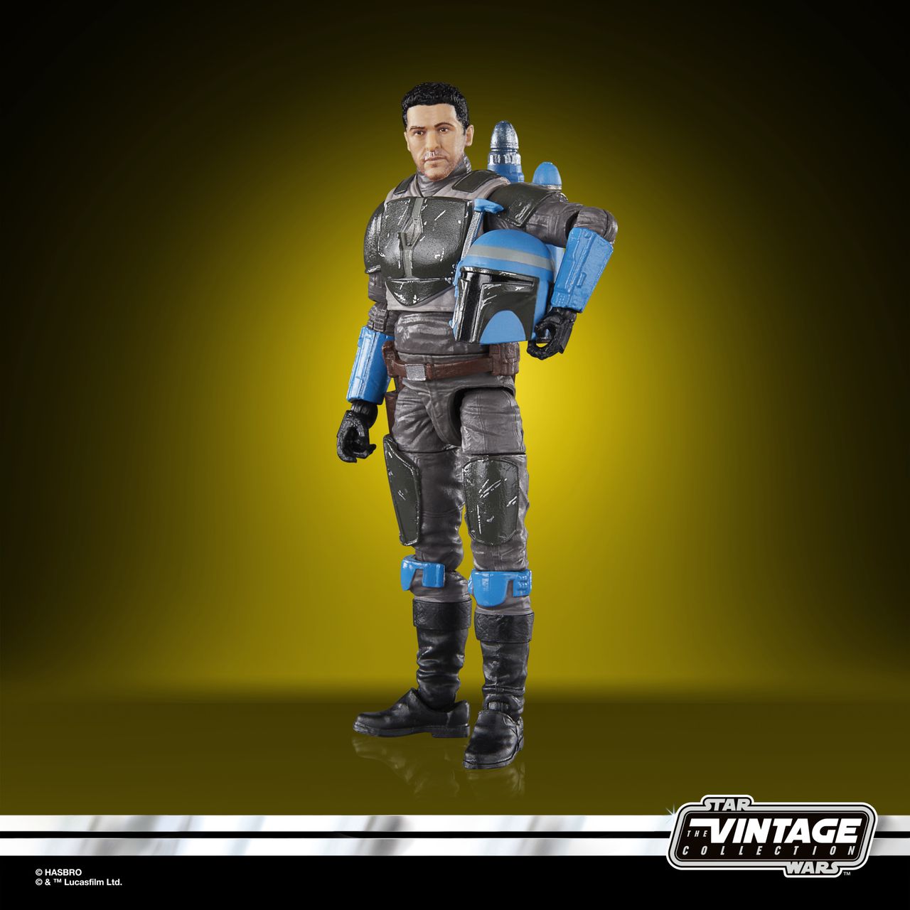 Axe Woves action figure on a yellow and black background