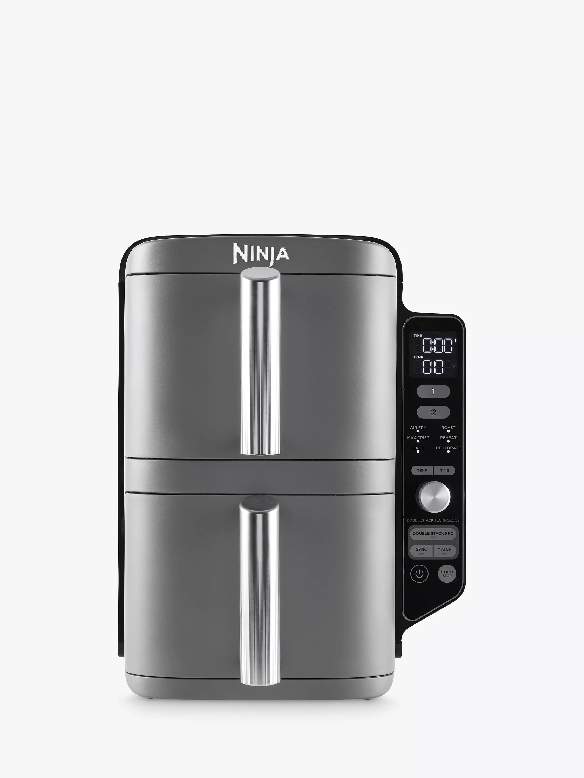 Ninja Double Stack Xl 2-Drawer Air Fryer, Grey
