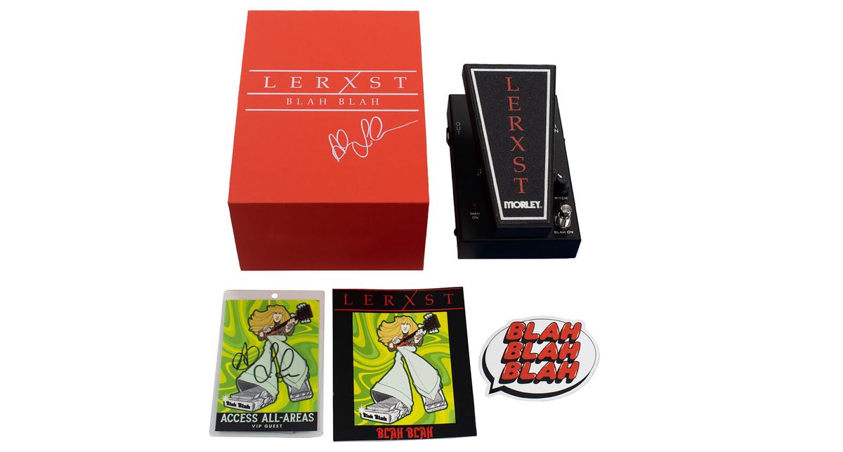 Lerxst x Morley Blah Blah wah pedal