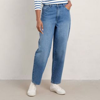 Barrel Ankle Grazer Jeans