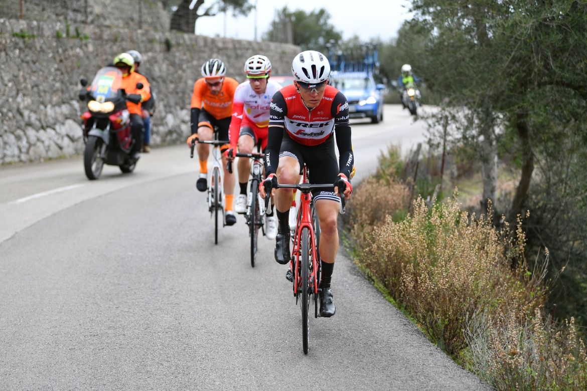 Toms Skuijns in the breakaway