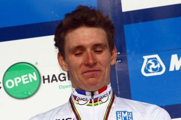 France's Arnaud Demare overcome with emotion