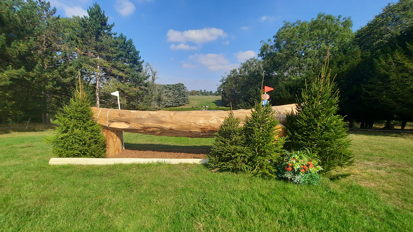 Blenheim Horse Trials cross-country course