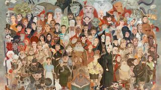 The massive cast of the Discworld novels