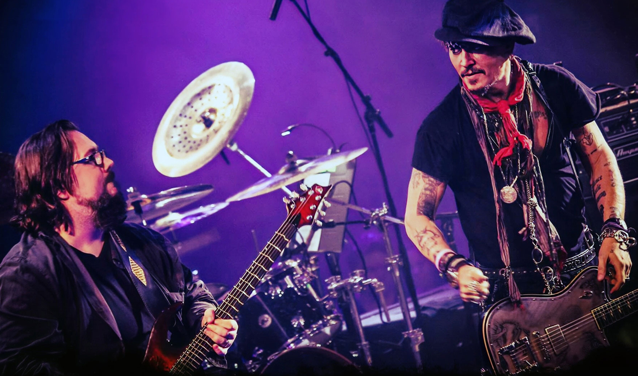 Tommy Denander and Johnny Depp
