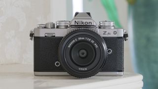 Nikon Z fc camera with Z 28mm f/2.8 SE lens