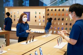 Apple Myeongdong Opening Preview Team Members