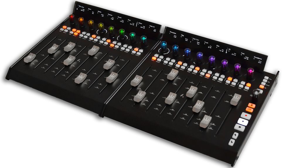 The Asparion D700 is a modular DAW controller that you can make as big