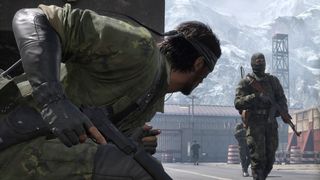 An official screenshot of Metal Gear Solid Delta: Snake Eater gameplay.