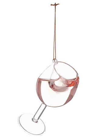 Wine Glass Bauble, £12, Urban Outfitters