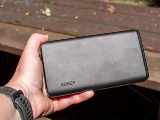 Aukey Battery In Hand