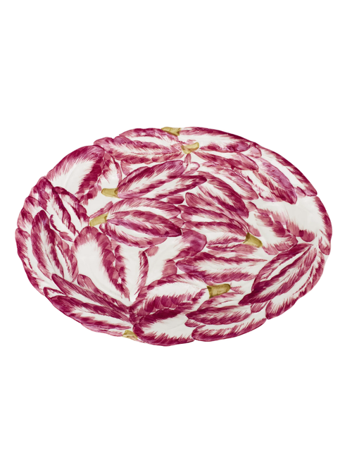 Radicchio Oval Serving Platter