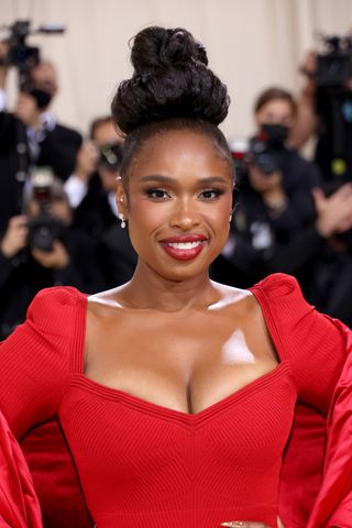 Jennifer Hudson attends The 2021 Met Gala Celebrating In America: A Lexicon Of Fashion at Metropolitan Museum of Art on September 13, 2021 in New York City.