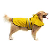 HDE Dog Raincoat Hooded Slicker Poncho