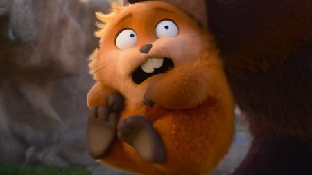 Mabel is shocked in beaver form