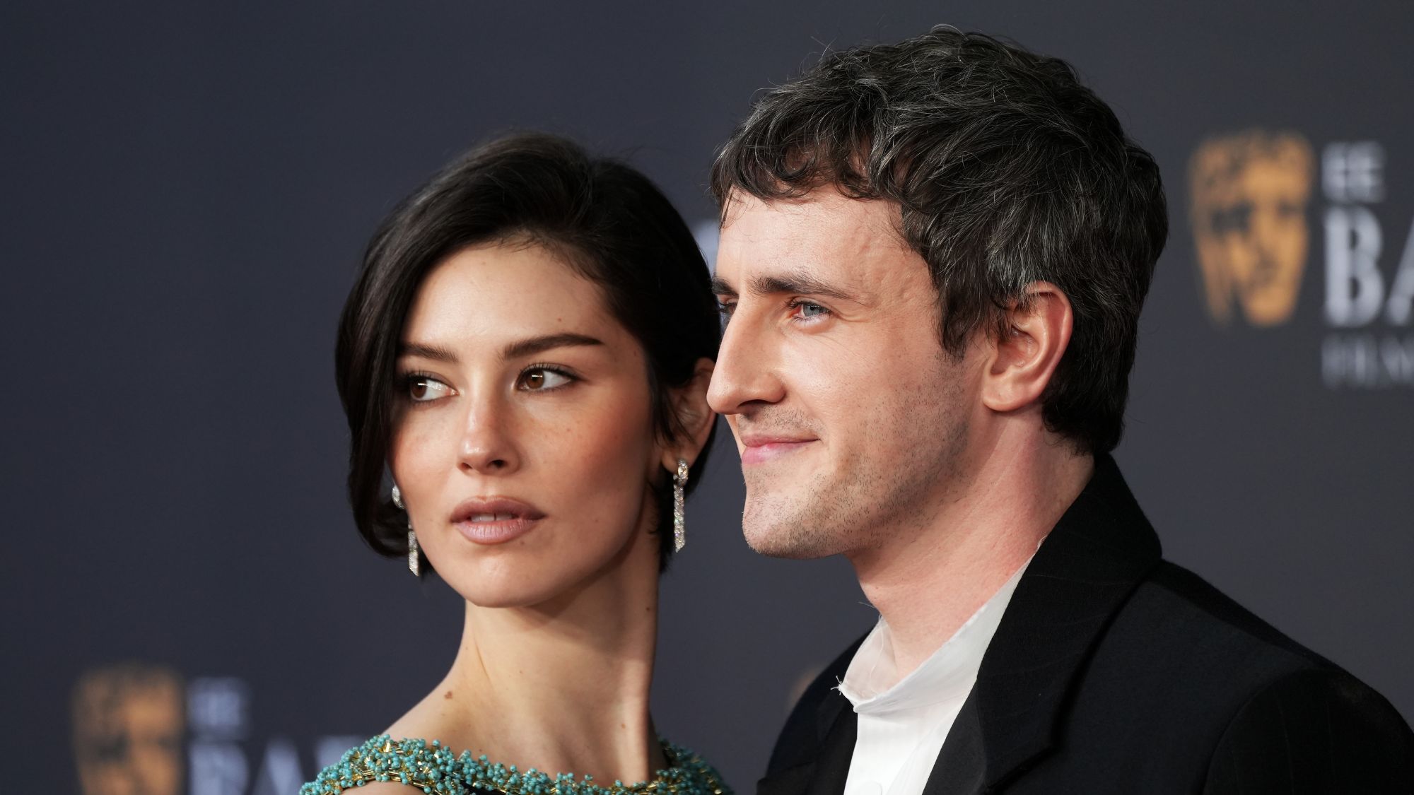 Gracie Abrams and Paul Mescal attend the EE BAFTA Awards in 2026