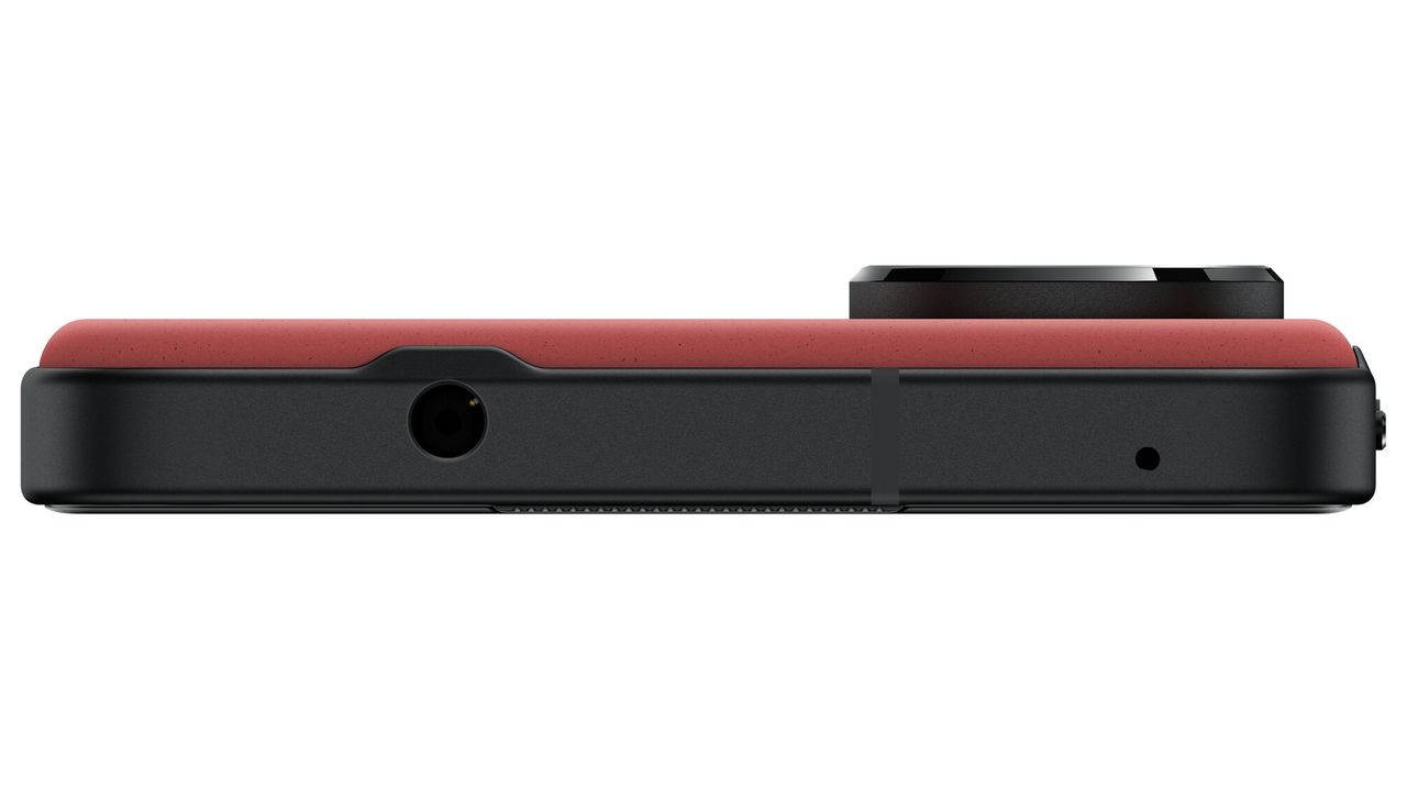 A leaked image of the top edge of the Asus Zenfone 10