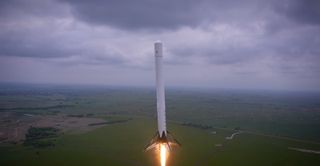 SpaceX F9R Reusable Rocket Launch Test