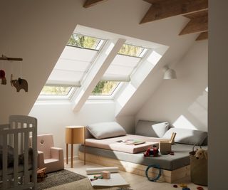 loft conversion with VELUX windows