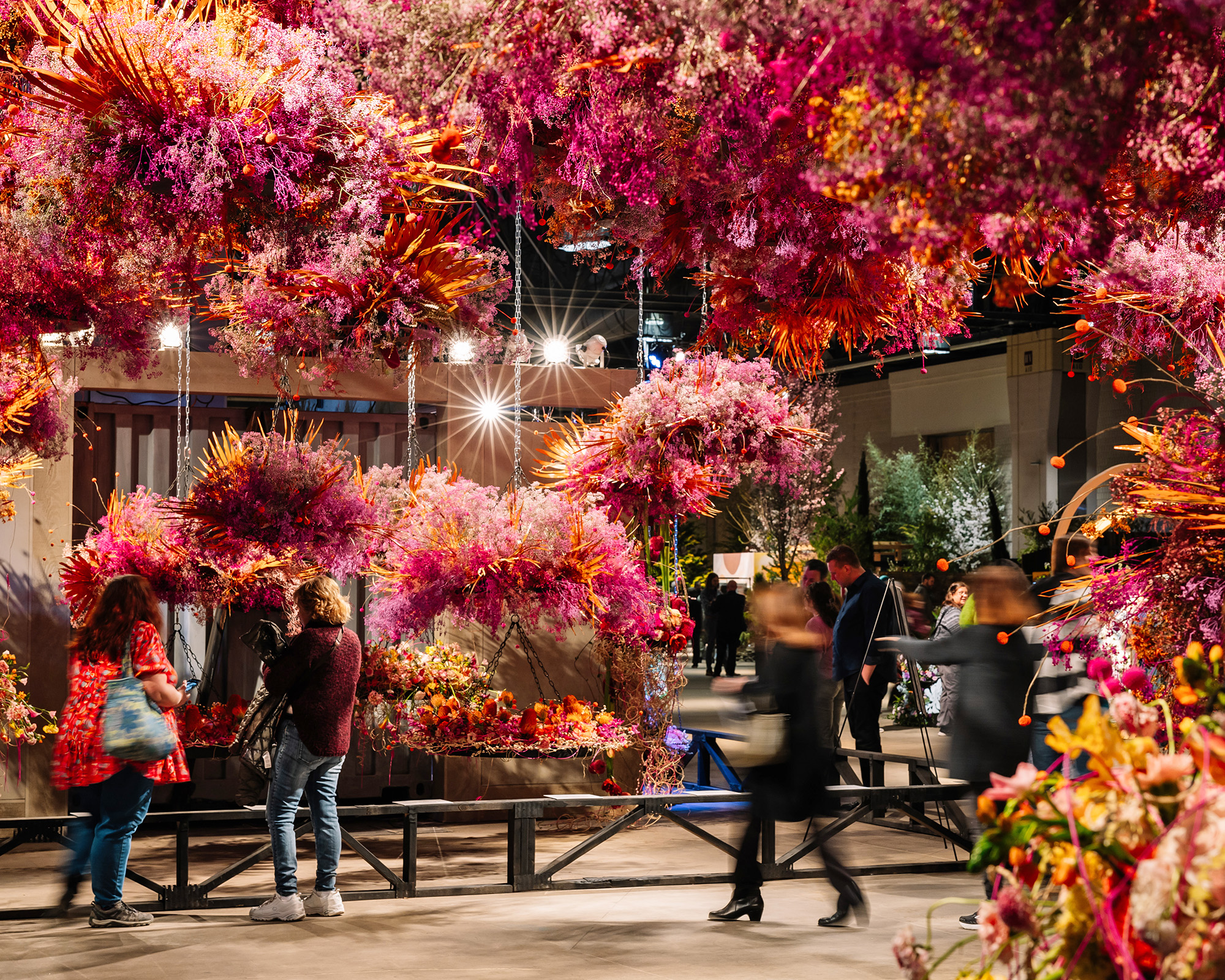 Shaffer Designs Connected display at Philadelphia Flower Show 2024