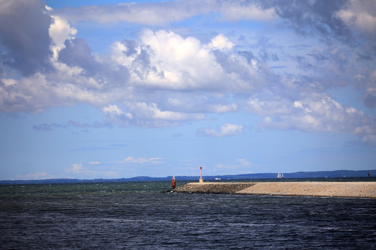 A view of the Baltic Sea region that has an underwater pipeline to the Nord Stream 1