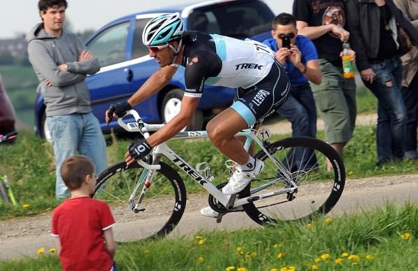 Fabian Cancellara (Leopard Trek) had a spill