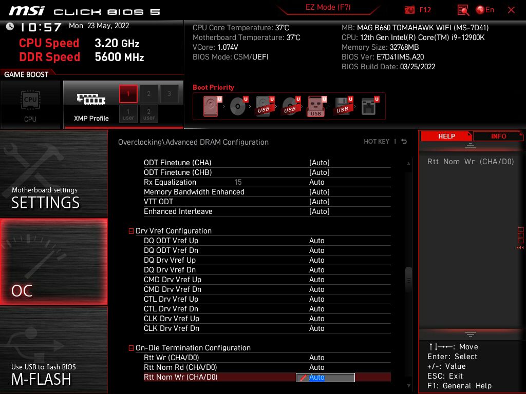 MSI MAG B660 Tomahawk WIFI
