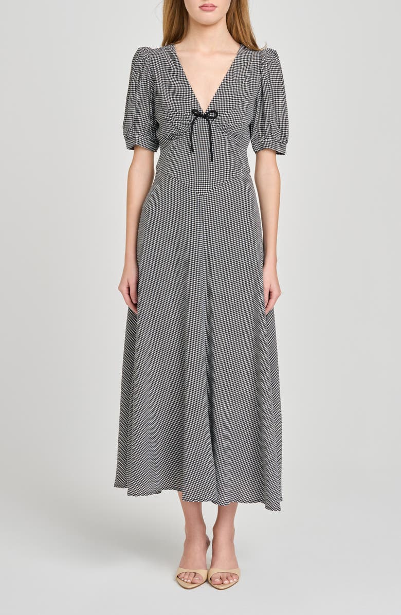 Juliana Short Sleeve Midi Dress