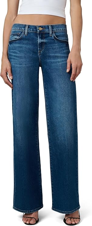 Joe's Jeans, Joe's Jeans Women's the Lou Lou Low Rise Wide Leg Jeans, Amore, 28