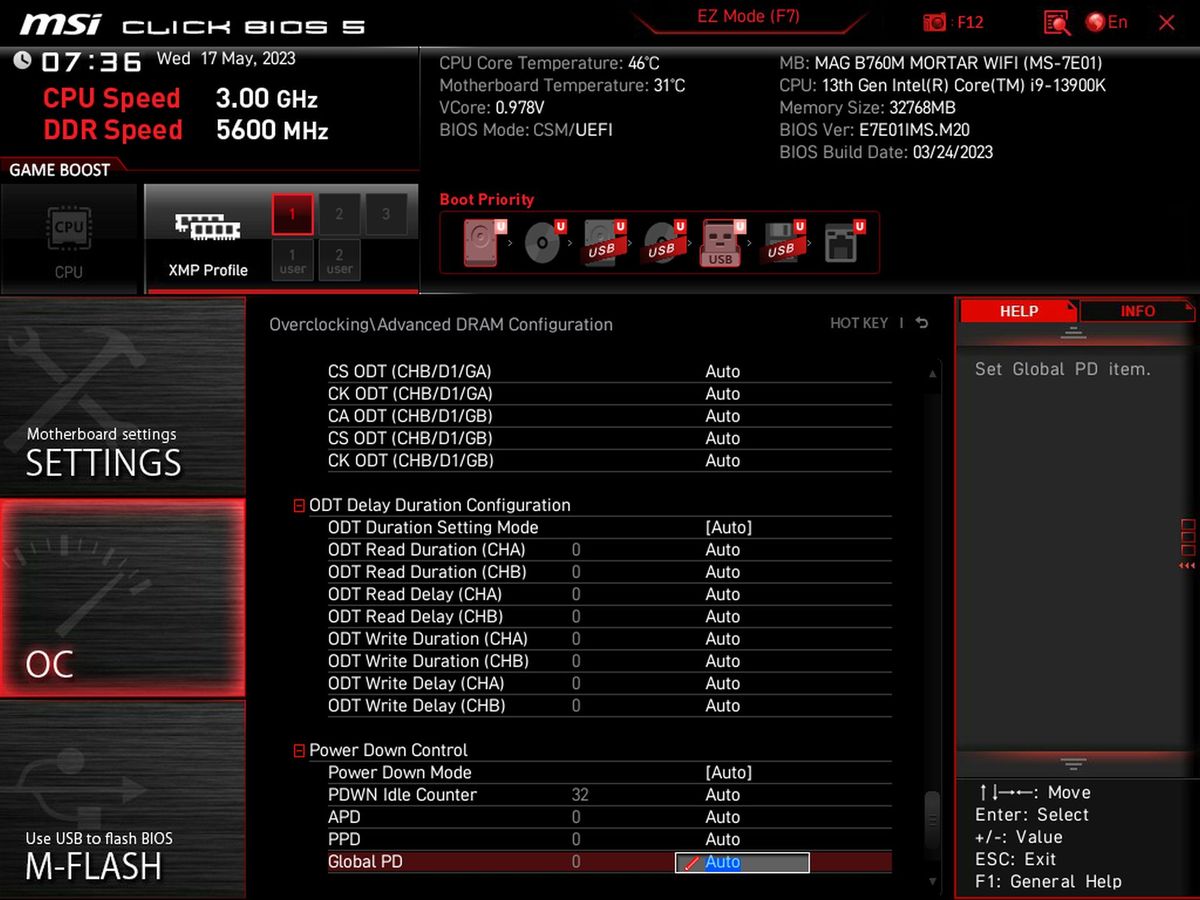 MSI MAG B760M Mortar Wi-Fi