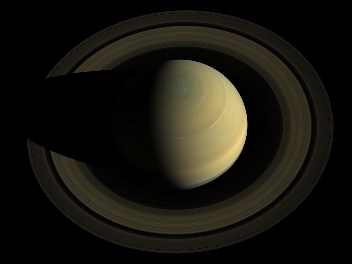 Saturn Mosaic in Natural Light