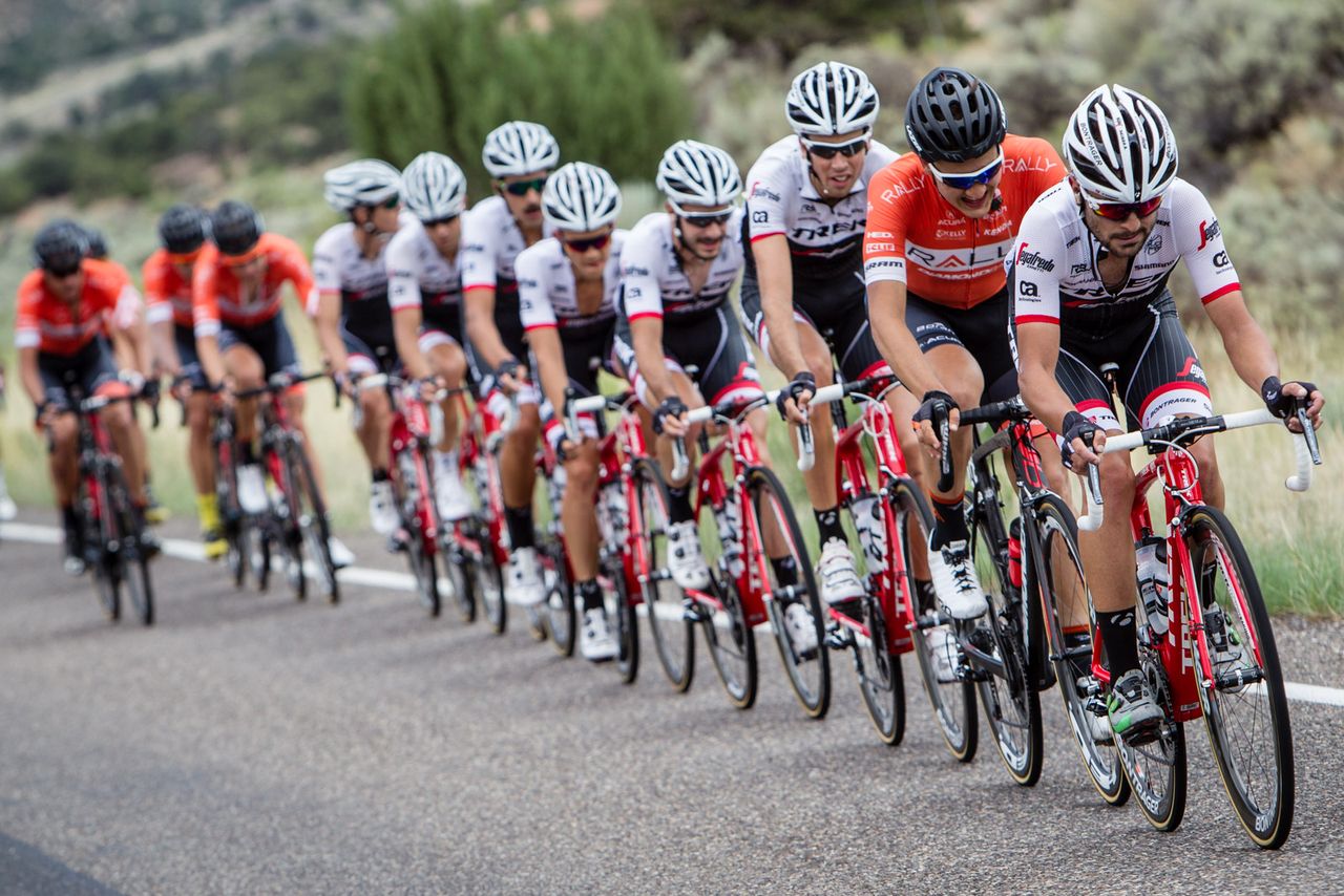 Trek and Rally take up the chase at the front