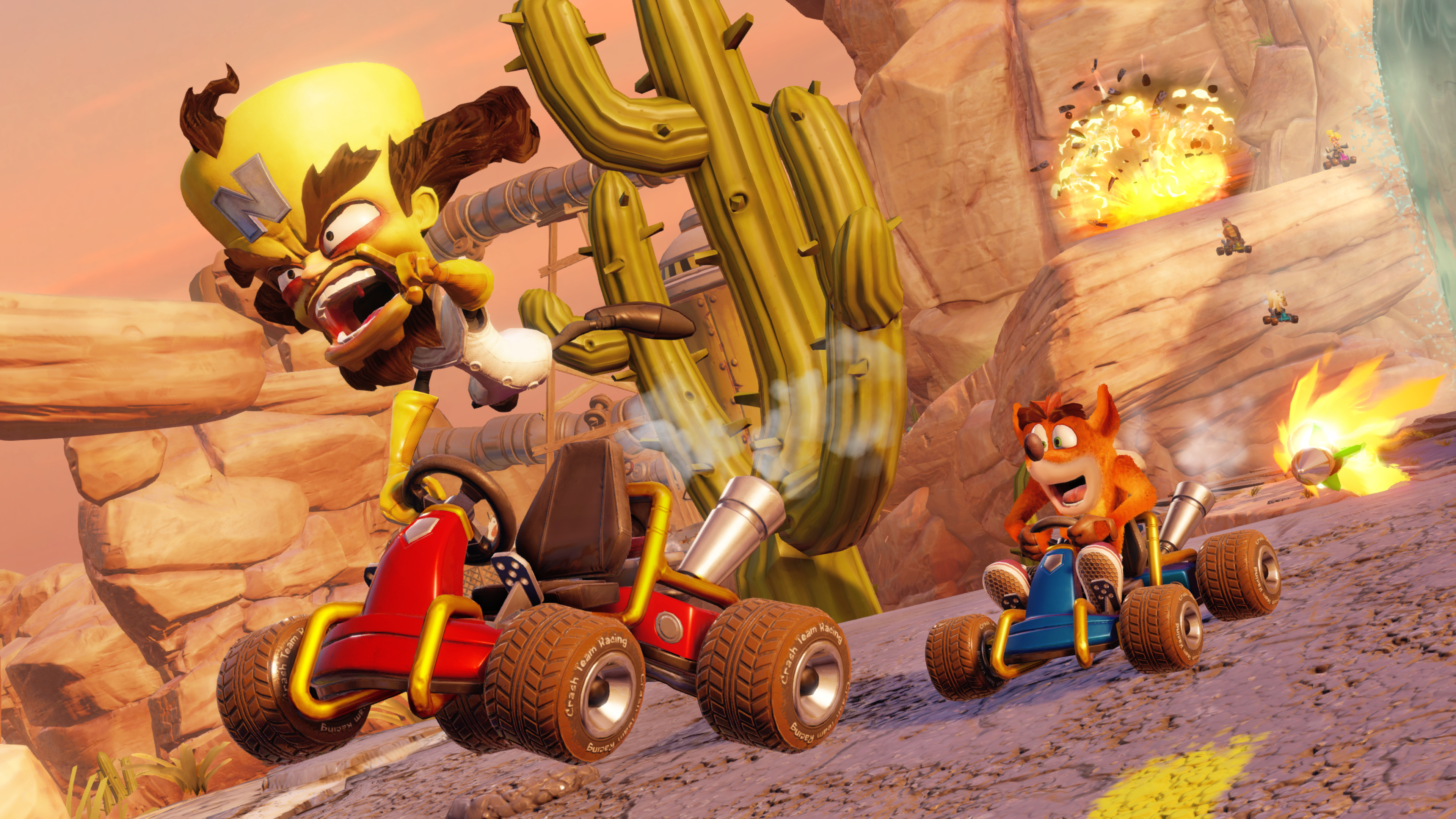 Crash Team Racing Nitro-Fueled is a chaotic and lovingly crafted remaster of a kart racing classic