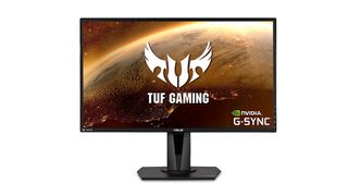 Product shot of ASUS TUF VG27AQ, one of the best PS5 monitors