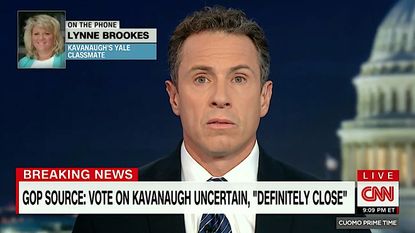 Lynne Brookes tells CNN that Kavanaugh was lying to the Senate